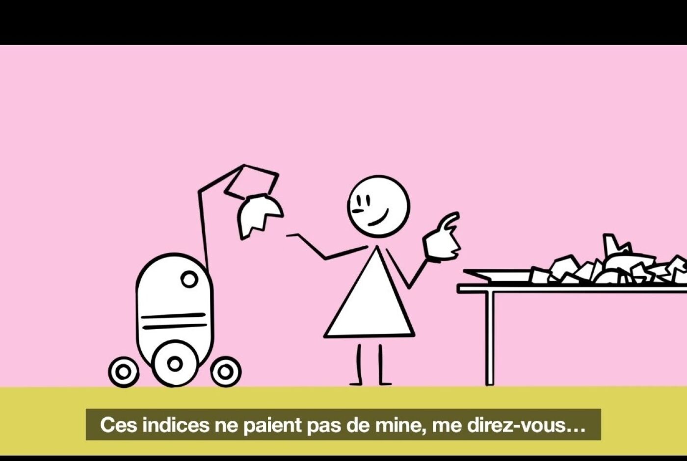Extrait d'un des films d'animation
